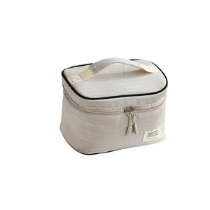 Bolsa de Aseo Yuan Ben Color Caqui, Rectangular, Impermeable, de Gran Capacidad, para Viajes y Maquillaje - Product Image 3