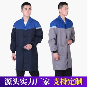 Splicing Coat Workwear Adult Labor Protection Clothing For Auto Repair Workshop Logistics Handling Service