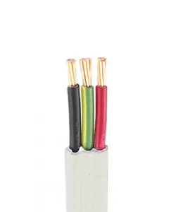 Australian Standard Flat TPS Cable (AS/NZS 5000.2) SAA Certificate 2*2.5+2.5 PVC Wire 3*2.5mm Flat TPS Cable