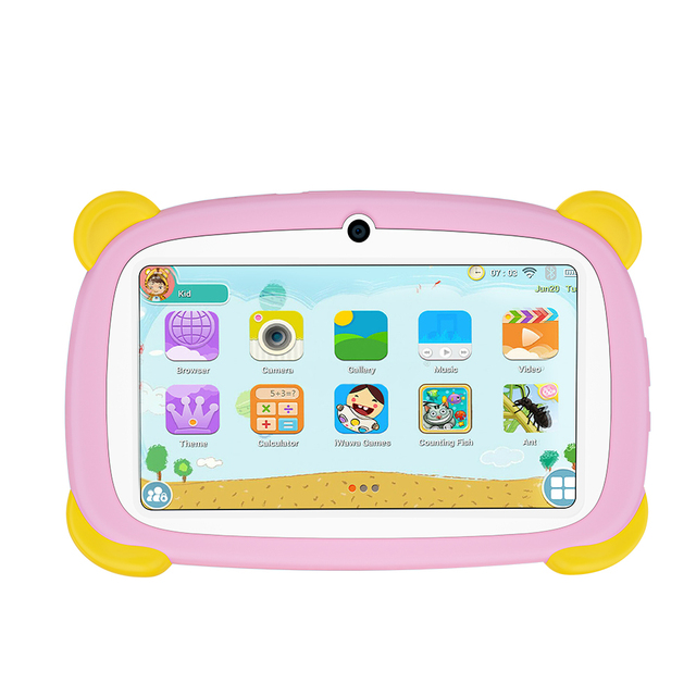 7 Inch IPS Android 11.0 Tablets 2GB RAM 32GB Storage A133 Quad Core 800x480 Screen Tablet Pc with WiFi Dual Camera 0.3MP+2MP
