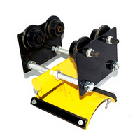 Grue à câble lourde SS avec moteur 5,5 kW, roue de 500 mm, vitesse 25 m/min, marque CMK, gestion de câbles industrielle, durable, OEM