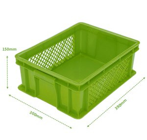 ขายตรงจากโรงงาน กล่องฟูจิ HM29 ทนทาน ผลิตจากพลาสติก HDPE เป็นมิตรกับสิ่งแวดล้อม แบบตาข่าย ซ้อนกันได้ ใช้งานได้อย่างมีประสิทธิภาพ - Product Image 2