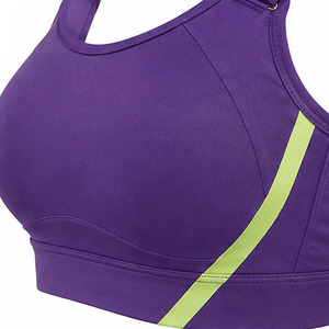 Nuevo Diseño de Sujetador Deportivo para Mujer, Ligero, Transpirable, con Logotipo Frontal, Soporte Medio, Tirantes Ajustables, para Correr - Product Image 4