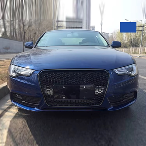 กระจังหน้าสำหรับรถ S5 B8.5 A5 Audi 12-16 ABS กระจังหน้าสไตล์ RS5รังผึ้ง2012 2013 2014 2015 2016จัดส่งจากเรา - Product Image 5