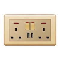 Presa di corrente di ricarica usb multi uk di alta qualità