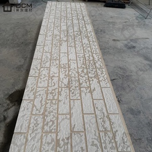 Tấm Ốp xi măng sợi VJ có rãnh thẳng đứng dày 9mm ASTM c1186 khoảng cách rãnh gạch được chứng nhận 133mm 400mm - Product Image 2