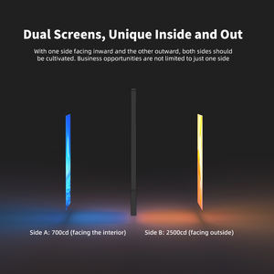 Portatile mobile LCD Touch Screen pubblicità per uso interno per il centro commerciale mostre OEM SDK può essere impiombato CMS - Product Image 2