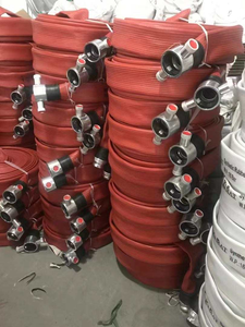 Tuyau d'incendie de qualité supérieure Double veste 1.5 ''2" & 2.5 "3'' tuyau d'incendie avec 15m 20m 25m et <span class=keywords><strong>buse</strong></span> en aluminium - Product Image 4