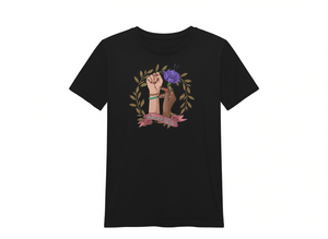 Camiseta del Día Internacional de la Mujer para mujer, camiseta informal de manga corta con estampado floral y cuello redondo de algodón para primavera y verano - Product Image 1