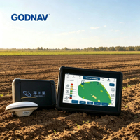 Matériel agricole, niveleuse de terrain avec système GPS et satellite, niveleuse laser pour tracteur