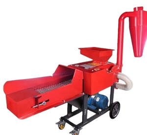 Broyeur Électrique de Paille et d'Herbe pour Alimentation Animale avec Moteur, Machine à Décortiquer le Maïs pour Ensileuse et Fourrage Agricole - Product Image 4