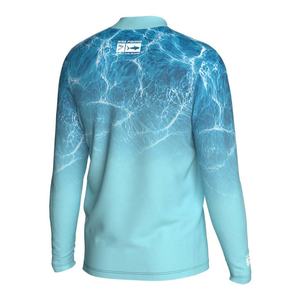 Camisas de Manga Larga Sublimadas con Protección Solar y UV para Hombre, Ropa de Pesca Sublimada, Venta al Por Mayor Personalizada - Product Image 3