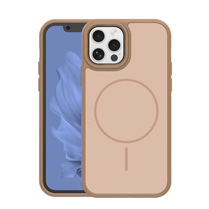Nuova Custodia Protettiva Antiscivolo Opaca per Fotocamera, in TPU e PC, con Ricarica Wireless Magnetica per <span class=keywords><strong>iPhone</strong></span> <span class=keywords><strong>12</strong></span> Pro, Colore <span class=keywords><strong>Arancione</strong></span> - Product Image 5