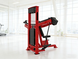 Machine d'extension des triceps supérieurs pour les extenseurs du triceps et des avant-bras, commerciale, à charge par poulie, assise - Product Image 3