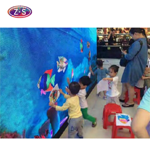 Popolare <span class=keywords><strong>Display</strong></span> interattivo a 12 temi interattivi per interni/esterni a parete con grande lancio interattivo - Product Image 1