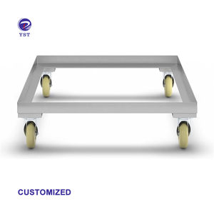 Carretilla de Paletas Móvil de Acero Dulce Q235 con Recubrimiento de Zinc para Transporte Logístico de Alta Resistencia - Product Image 2