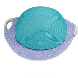 Ganzjahres-Universal-Katzen nest Cooler Sommer filz schutz mit Teddy-Hunde-Internet-Promi-Haustier bett für Katzen und Hunde - Product Image 2