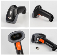 Lector de Códigos de Barras USB con Cable Edoo H41-22 de Alta Calidad, Lector de Códigos QR 1D 2D Portátil para Tiendas y Supermercados