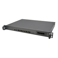 1 U 10th 11th Network Security Firewall industriel avec I210 8LAN et 2 ports optiques x86 Router Server firewall Computer