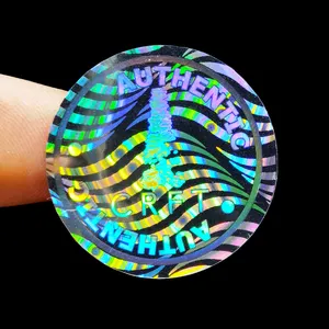 Tùy chỉnh in ấn giả mạo bằng chứng 3D nhiệt nhiệt Giấy PVC thẻ Holographic nhãn dán Hologram Rolls