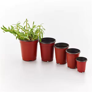 Pot en plastique souple flexible double couleur-Jardinière de pépinière bon marché pour <span class=keywords><strong>jardin</strong></span> domestique - Product Image 4