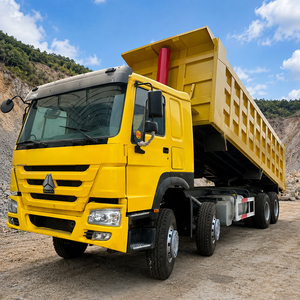 Camion Ribaltabile HOWO A7 8x4 Usato, Euro2, 392 CV, 25 CBM, Basso Consumo di Carburante, Guida a Destra, per Lavori di Trasporto di Minerali e Infrastrutture in Africa Orientale - Product Image 4