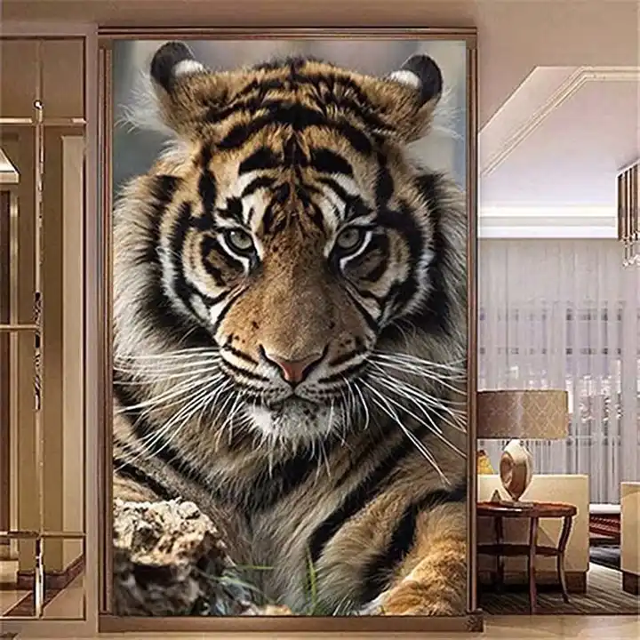 tiger painting wall art canvas paintings
