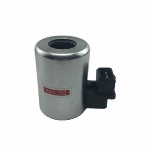 Bobine de vanne solénoïde XCMG, diamètre intérieur 22 mm, hauteur 50 mm, 24 V, deux broches, pour excavatrice - Product Image 4