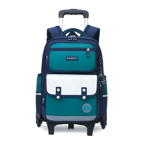 Students Trolley Backpack School Bags Primary Students Kids Children's Backpack