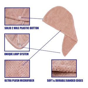 Ucharmin Microfiber Hair Towel Wraps for Women Personalized Hair Wrap Super Absorbent Fast Dry Soft Turban Hair Drying Towel