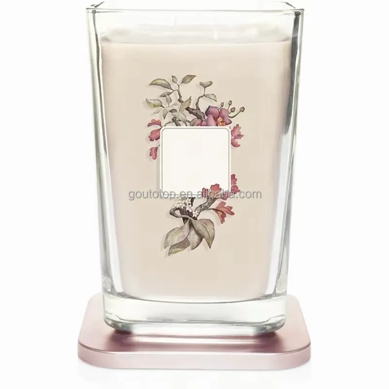 Tasse d'aromathérapie pour la maison pot en verre vide chambre anniversaire parfum cadeau romantique