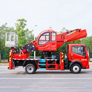 Vehículo de Trabajo Aéreo Dongfeng con Plataforma Telescópica de 36m, Totalmente Hidráulico y Sincrónico, Camión Elevador para Ingeniería Municipal - Product Image 2