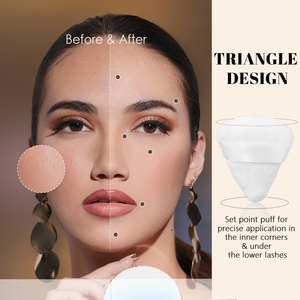 Ultra Fine Matte Loose Setting <strong>Powder</strong> <strong>With</strong> <strong>Puff</strong> Private Label 10 Colors <strong>Talc</strong> Free Lightweight Loose Setting <strong>Powder</strong> - Product Image 5