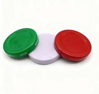 Prix d'usine, vente en gros, impression personnalisée, bouchon à vis en métal de qualité alimentaire écologique de 48 mm pour bouteilles de vin, boissons et bocaux de conserve