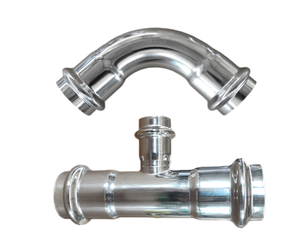 נירוסטה ss304 גז ריתוך גז אביזרי צינור-שווה קוטר, אנסי b16.9, עבור מערכות גז טבעי - Product Image 5