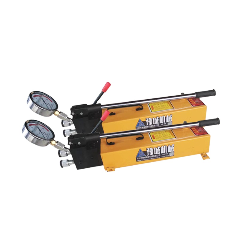 Single and double acting hydraulic manual pump non-standard custom piston pump double pump