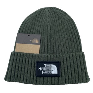 Bonnet d'hiver unisexe en tricot, style streetwear, chaud et résistant au froid, avec broderie à rayures verticales épaissies - Product Image 5