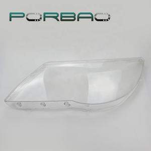 PORBAO parti auto in plastica vecchio stile trasparente vetro faro paralume proiettore copriobiettivo per <span class=keywords><strong>Tiguan</strong></span> 2009-2012 anno - Product Image 2