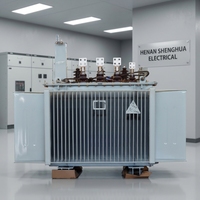 Transformateur haute performance Shenghua pour usage industriel, modèle triphasé/monophasé, entrée cuivre/aluminium 110V/220V/380V, sortie 50/60Hz