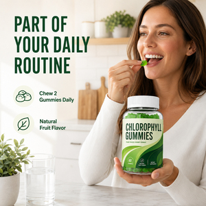 Gomitas de Clorofila OEM/ODM - Suplemento Orgánico Vegano Antioxidante para la Digestión y el Apoyo Inmunológico para Adultos - Product Image 2
