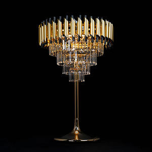Lampe de table en plastique rechargeable à motif glaçon, thème mariage, pour arrangement floral, piles incluses, décorative pour hôtels et chapelles - Product Image 3