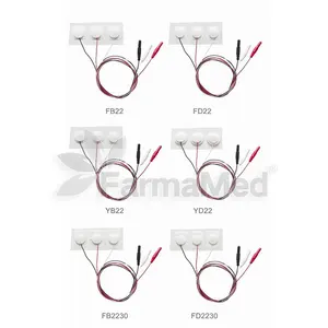 FarmaSino-Electrodo de ECG desechable, electrodo de sensor Ag/AgcI transpirable, electrodo neonatal para UCI CCU