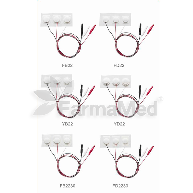 FarmaSino Disposable ECG Electrode Breathable Ag/AgcI Sensor Electrode Neonatal Electrode for ICU CCU