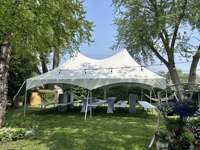 Carpa Profesional para Eventos de Gran Tamaño, 20x30 pies, 20x40 pies, Impermeable, Ignífuga, de PVC, para Negocios de Alquiler Comercial