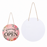 Plaques vierges en MDF pour sublimation, à suspendre, lisses et imprimables, pour la décoration intérieure, la décoration de porte et la décoration de mariage