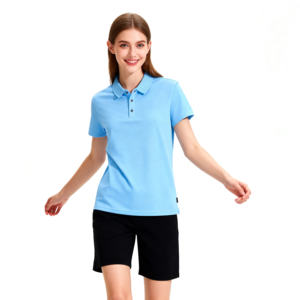 <span class=keywords><strong>Polo</strong></span>-shirt personnalisé pour homme/femme, couleur unie, manches courtes, style <span class=keywords><strong>Boss</strong></span> |   Vêtements de travail respirants en polyester anti-humidité - Product Image 6