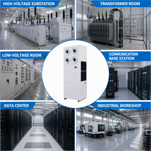 Climatiseur industriel OEM ODM de qualité supérieure, tropical, haute température ambiante, 380V, à quatre jets de flux, pour le refroidissement des usines et ateliers, faible consommation - Product Image 4