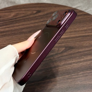 Funda Magnética para Teléfono con Degradado Láser Mate para iPhone 18 11 12 13 14 15 16 17 Pro Max con Película Protectora de Lente HD a Prueba de Golpes - Product Image 4