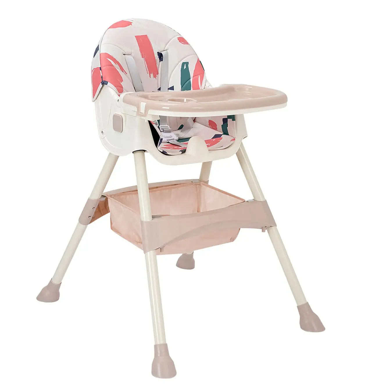 4 trong 1 đa chức năng có thể gập lại xách tay highchair bé ăn cho ăn ghế cao