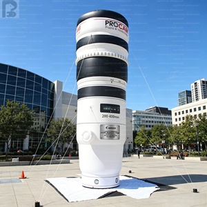 Lente de Cámara Inflable Gigante con Zoom Teleobjetivo para Exhibición <span class=keywords><strong>en</strong></span> Tiendas de Fotografía/Estudios de Fotografía, Promoción <span class=keywords><strong>en</strong></span> Carretera/Exposiciones - Product Image 3